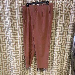 Stretch elastic cute work pants.